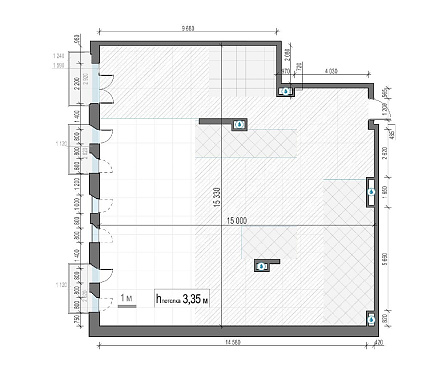 квартира новостройка площадью 207,6 кв.м.